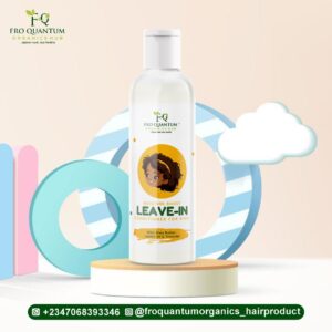 Moisture boost leave-in conditioner for kids