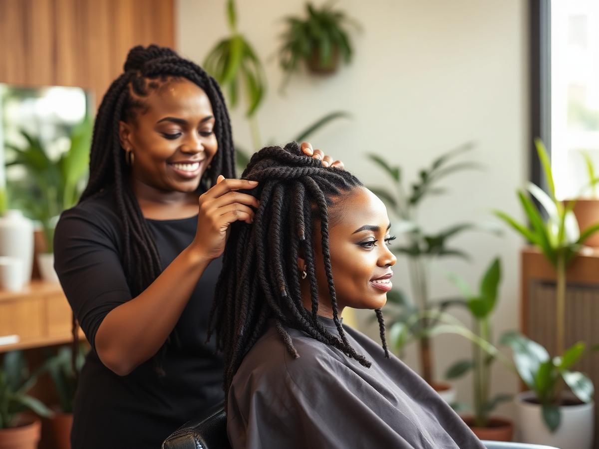 A salon where your natural hair is the priority.